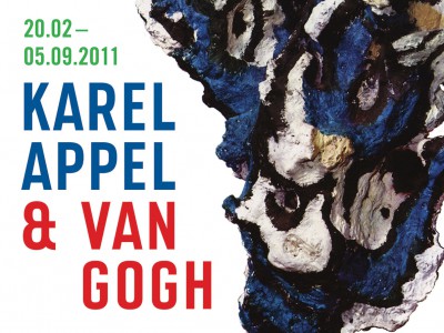 Affiche Karel Appel & Van Gogh