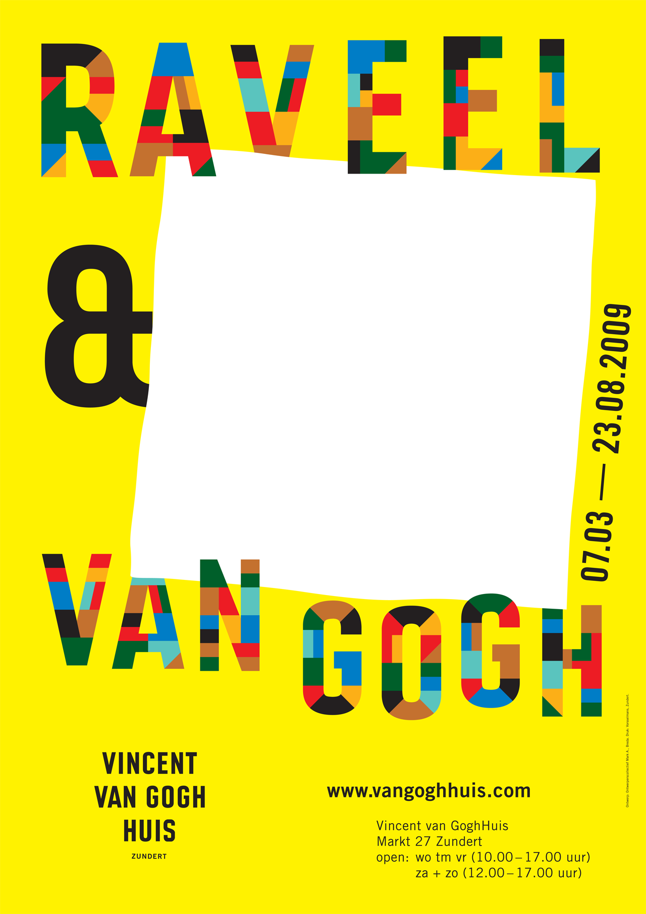 Affiche Raveel & Van Gogh