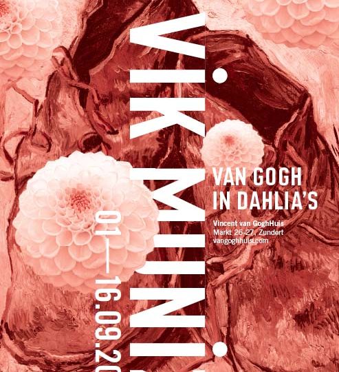Vik Muniz – Van Gogh in dahlia’s