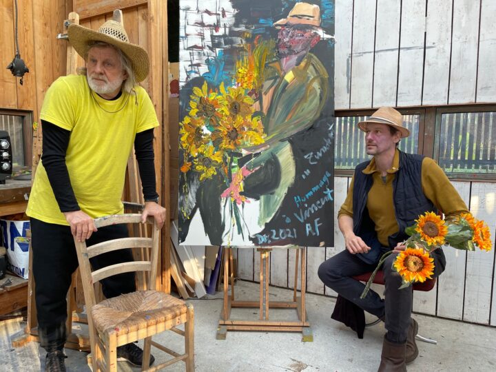 Rainer Fetting schildert Van Gogh